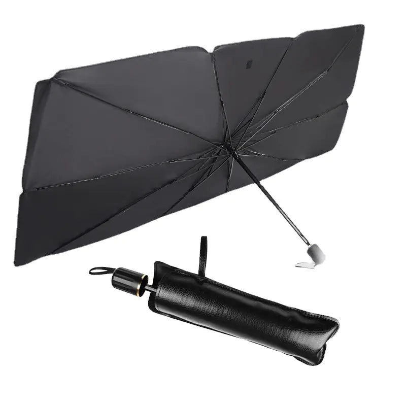 Windshield Sun Shade — Foldable Anti-UV Heat Blocker