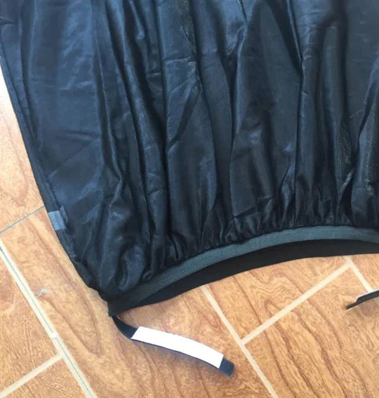 Car Window Sun Shade — Breathable Mesh Sun &amp; Bug Screen