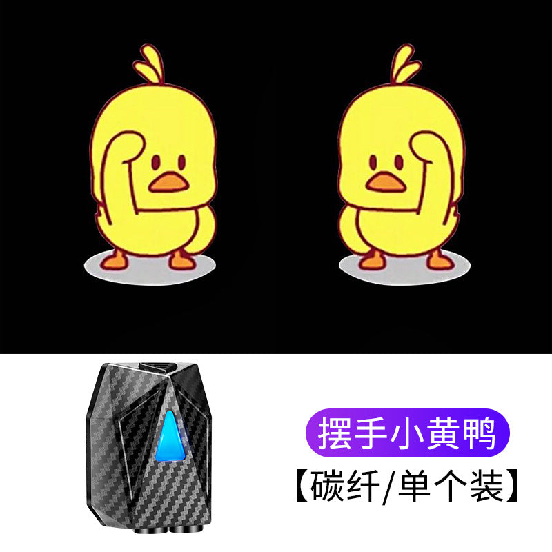 Car Door Dynamic Welcome Light with Projection Effect