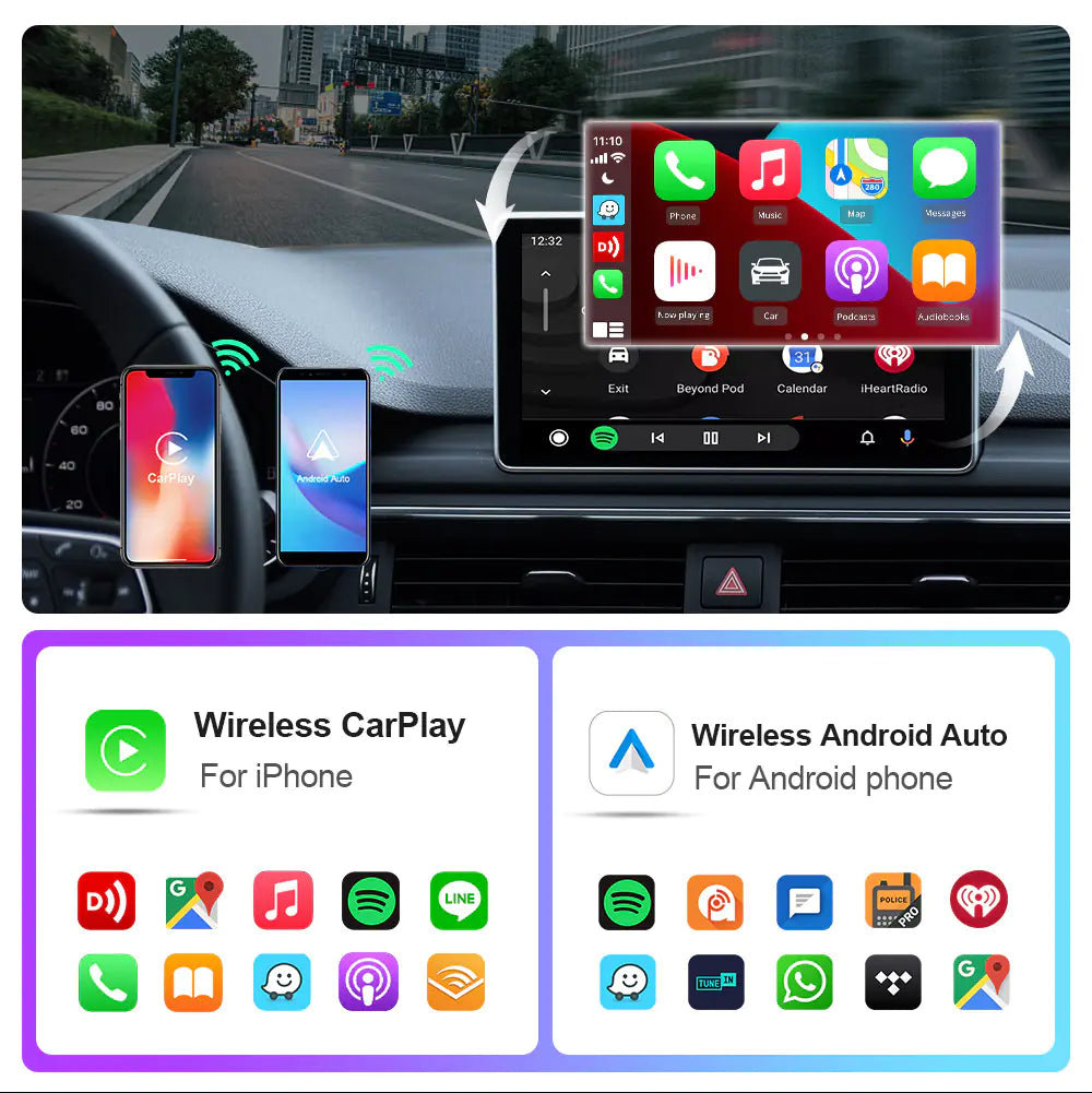 Wireless CarPlay Adapter — Convert Wired CarPlay to Wireless