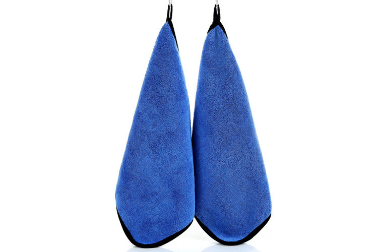 Dual-Sided Microfiber Car Cleaning Towel