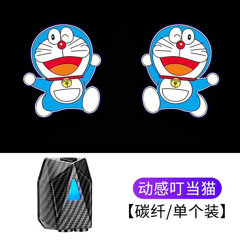 Car Door Dynamic Welcome Light with Projection Effect