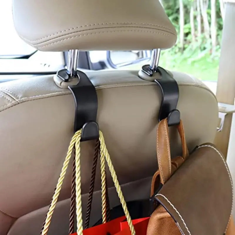 Universal Auto Seat Headrest Hook Organizer
