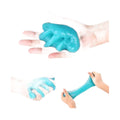 Car cleaning gel on white background