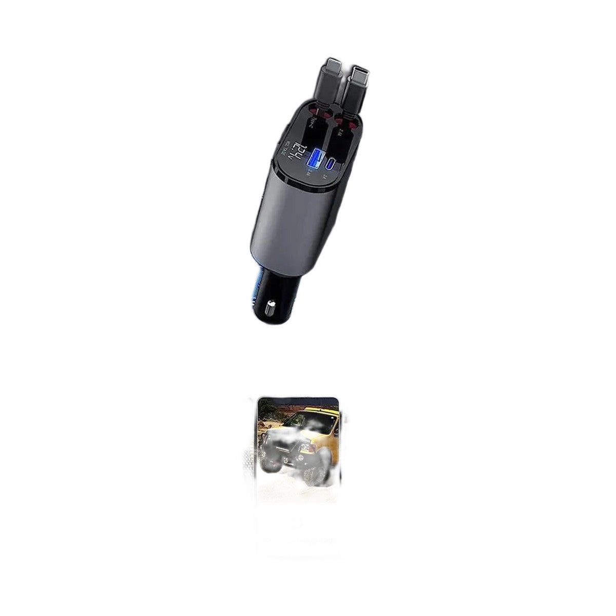 product on white background