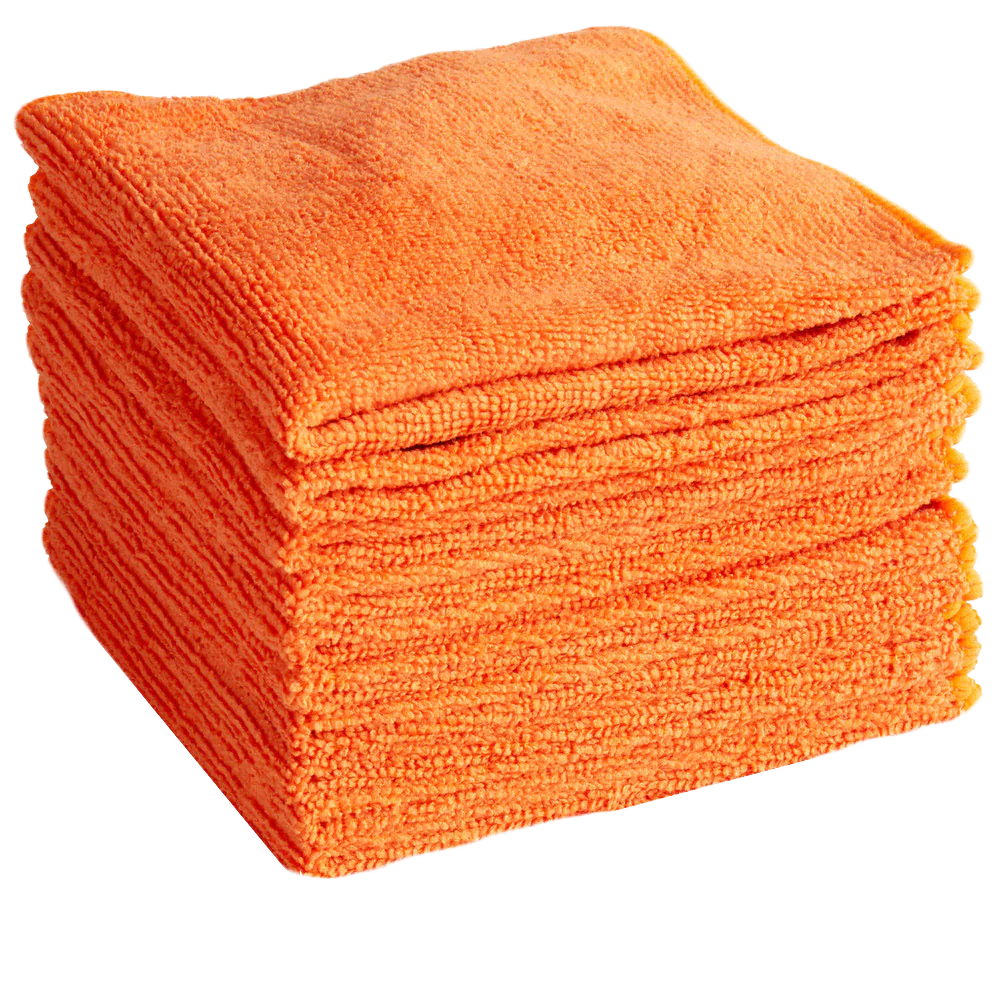 Microfiber Detailing Towels — 10-Pack Lint-Free Cloths