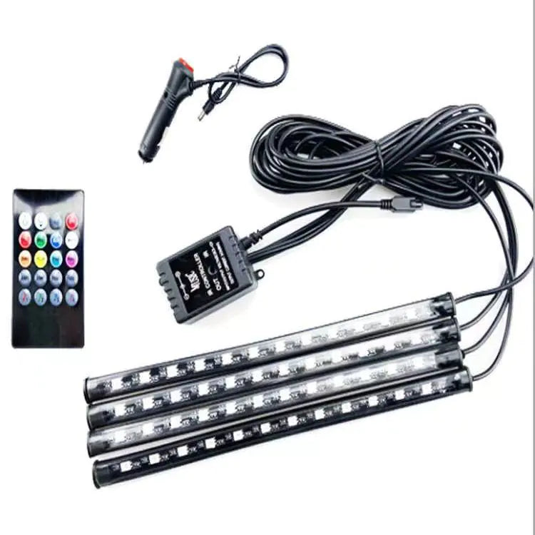 Car Interior Fiber Ambient Light — App &amp; Voice Control, Music Sync