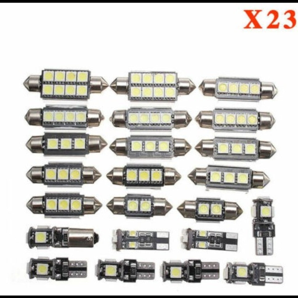 23pcs LED Car Interior Reading Light Set