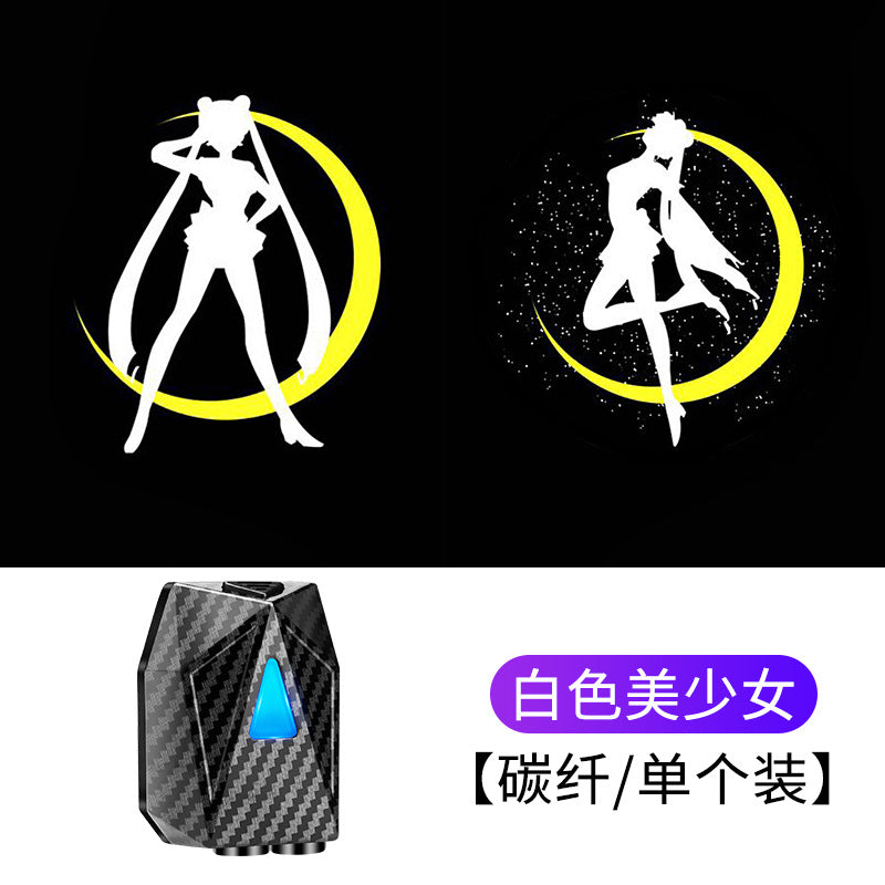 Car Door Dynamic Welcome Light with Projection Effect