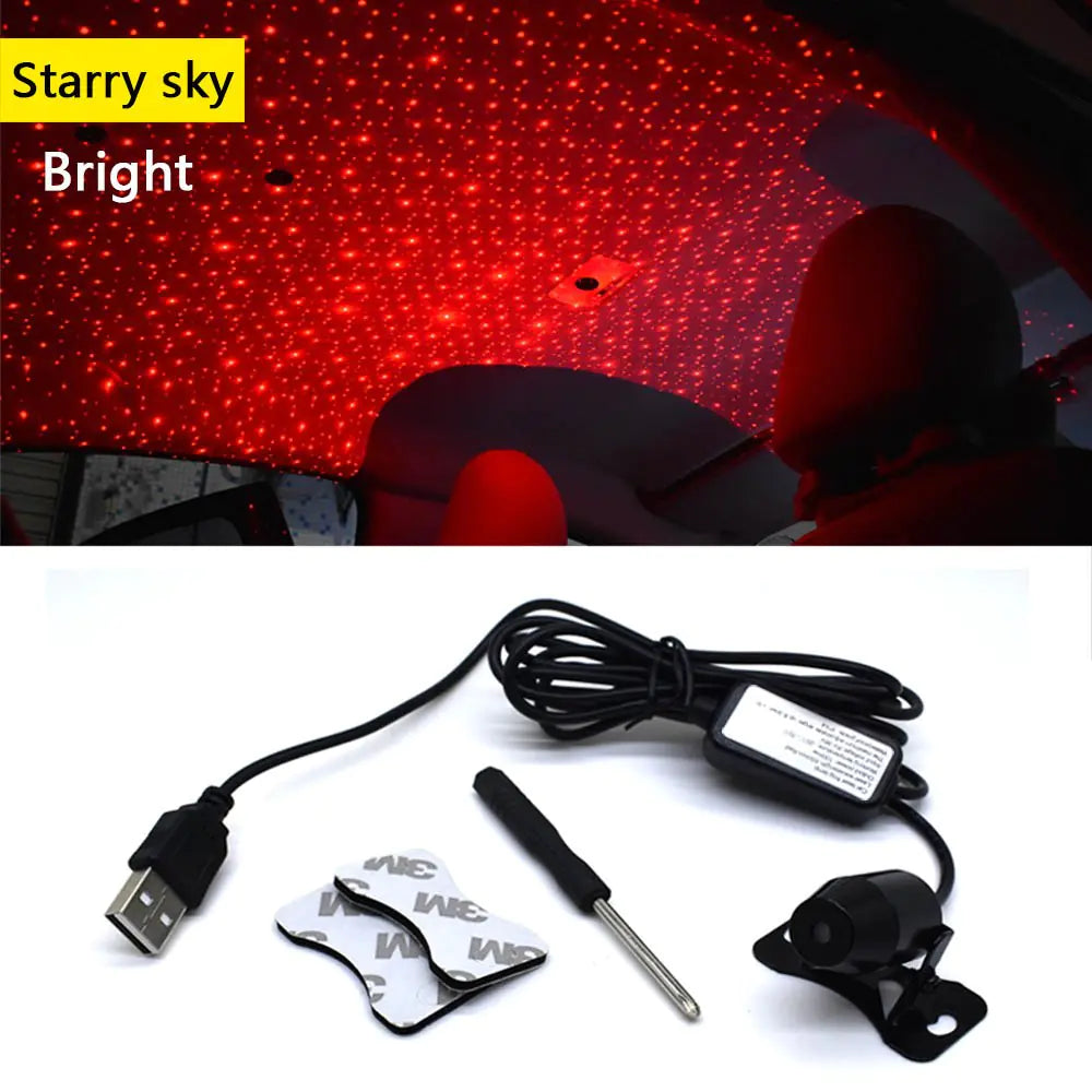 USB galaxy projector