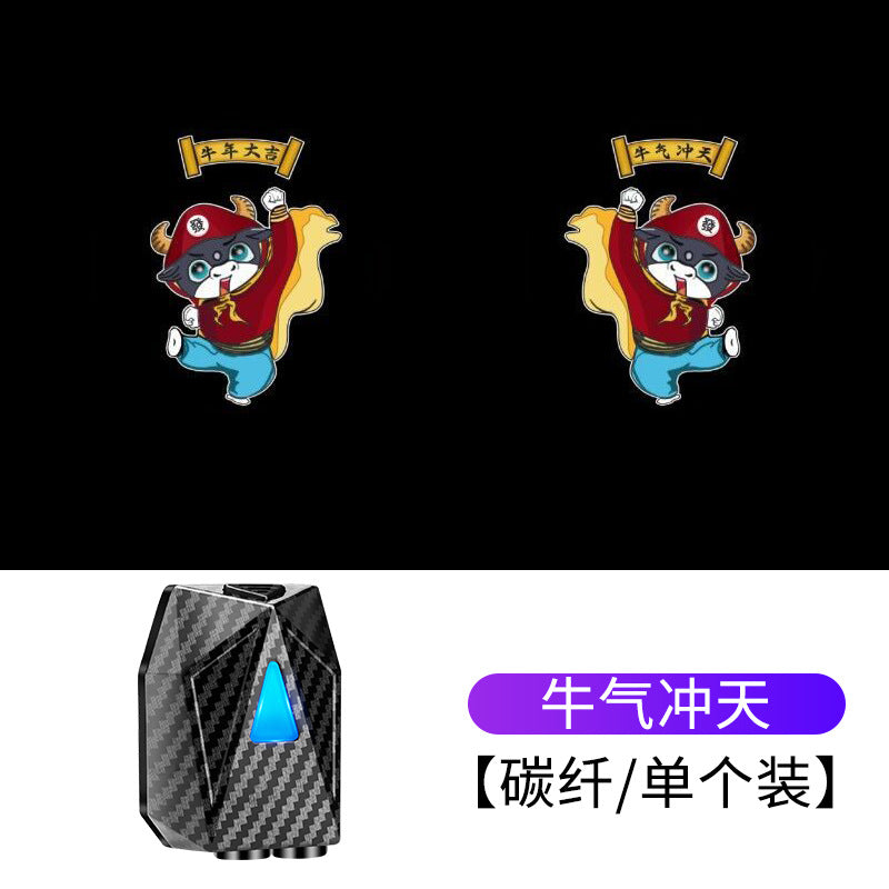 Car Door Dynamic Welcome Light with Projection Effect