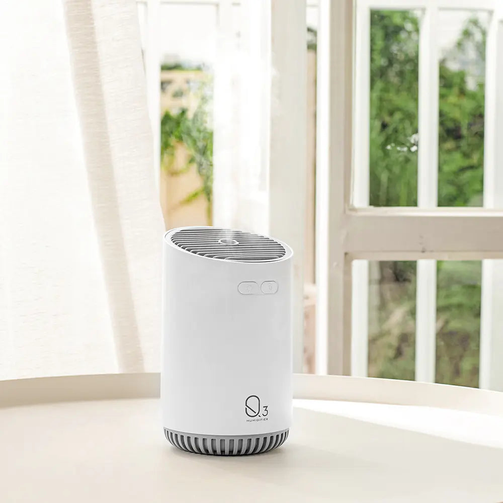 Mini Car Humidifier &amp; Aroma Diffuser — USB Cool-Mist Refresher