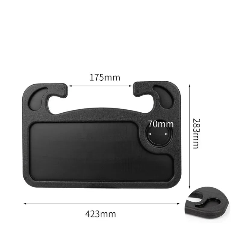 Car Steering Wheel Tray — Portable Desk &amp; Dining Table
