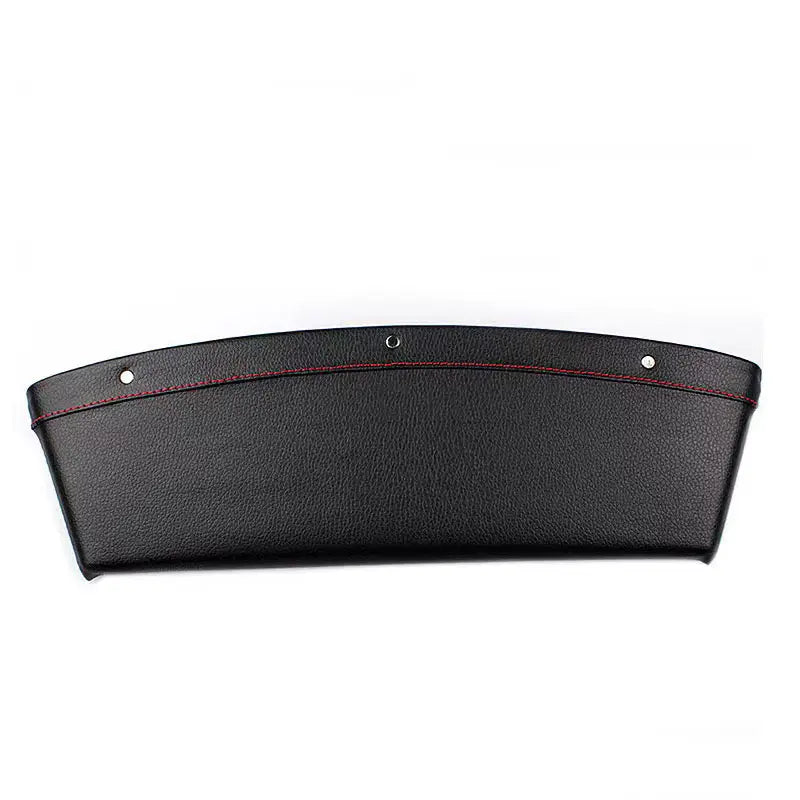 PU Leather Car Seat Gap Filler Storage Organizer Box