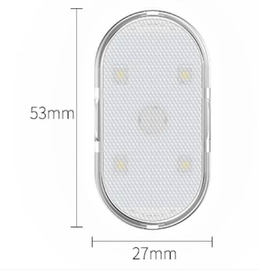 USB Rechargeable LED Car Reading Light with Touch Sensor