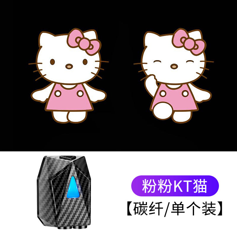 Car Door Dynamic Welcome Light with Projection Effect