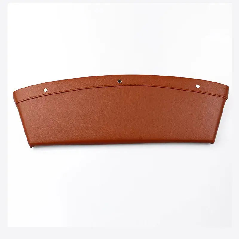 PU Leather Car Seat Gap Filler Storage Organizer Box
