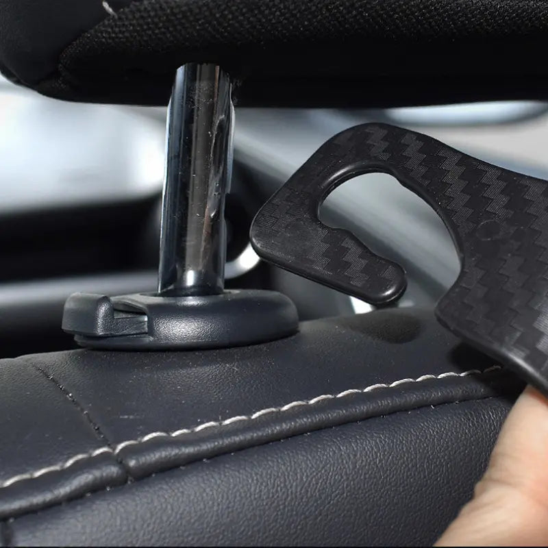 Universal Auto Seat Headrest Hook Organizer