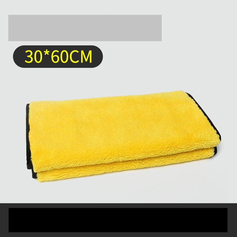 Large Microfiber Car Cleaning Towel - Highly Absorbent