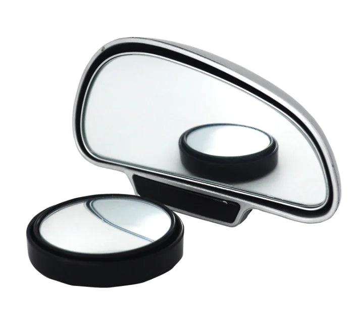 HD Blind Spot Mirror — 360° Adjustable Stick-On