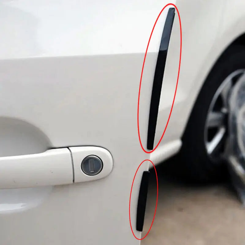 Car door edge guard strip